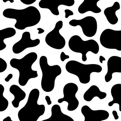 Naklejka na ściany i meble The best of Cow pattern icon vector, illustration sketch template in trendy style. Suitable for many purposes. 