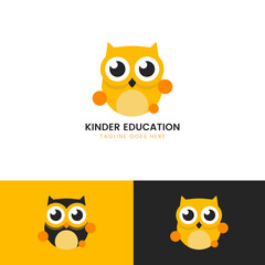 The Owl of Wisdom-A Minimalist Vector Art for Education and Technology