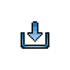 pixel art download icon,good for your project and business.