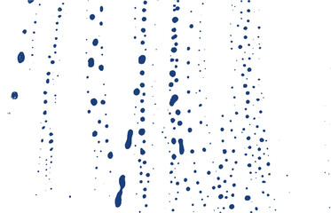 Grunge texture. Distress indigo rough trace. Extra