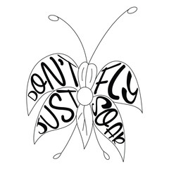Butterfly Drawing Design