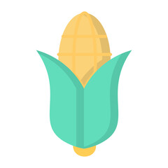 Corn Flat Icon