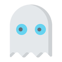 Ghost Flat Icon