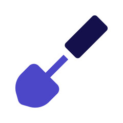shovel bicolor icon
