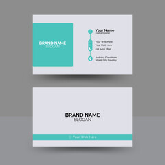 creative modern name card and business card