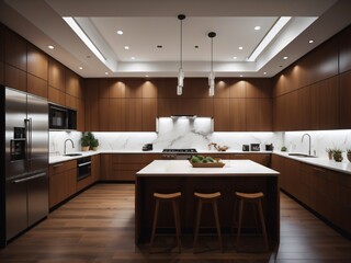 Fototapeta premium modern kitchen in style