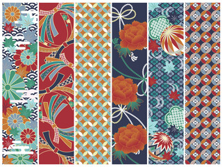 和柄の帯セット