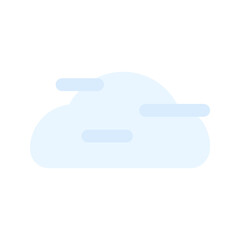 fog flat icon