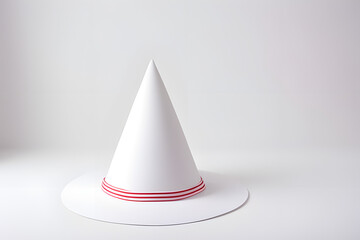 Fototapeta premium Party hat on white background