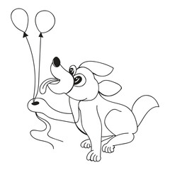 Dog Drawing Design