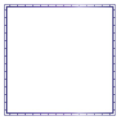 Frame gradient border