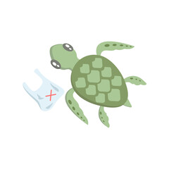 Save the world, conserve the environment World Turtle Day, May 23, ecology plant trees and recycle