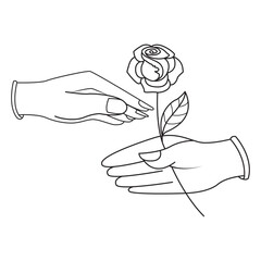 Flower Drawing Design