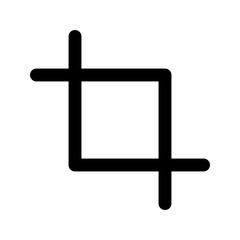 Obraz premium crop icon