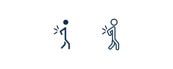 spindle icon. Outline and filled spindle icon from people and relation collection. Line and glyph vector. Editable spindle symbol can be used web and mobile