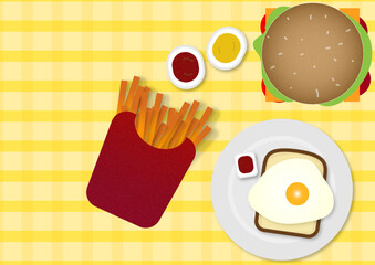 fast food vector 