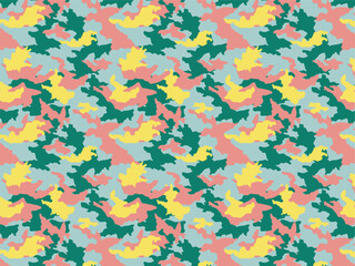 camouflage army camping pattern background fun pastel camo