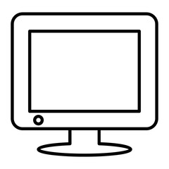 Monitor Outline Icon