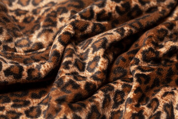 Leopard skin texture for background