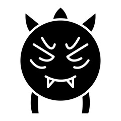 Monsters Glyph Icon