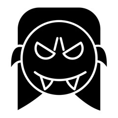 Monsters Glyph Icon