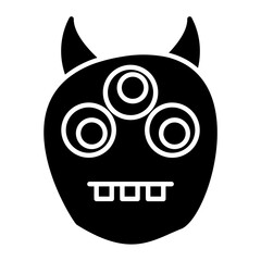 Monsters Glyph Icon