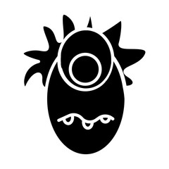 Monsters Glyph Icon