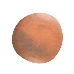 Mars watercolor