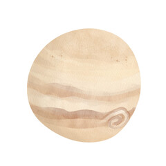 Jupiter watercolor