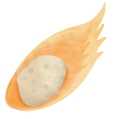 Meteor watercolor