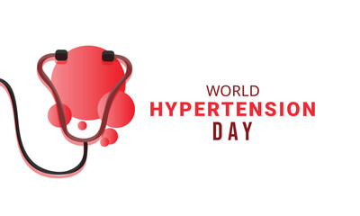 World Hypertension Day. Template for background, banner, card, poster. vector illustration.
