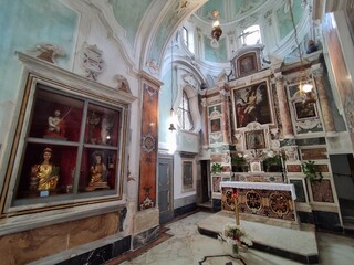 Fototapeta na wymiar Ravello - Cappella San Pantaleone nel Duomo di Santa Maria Assunta