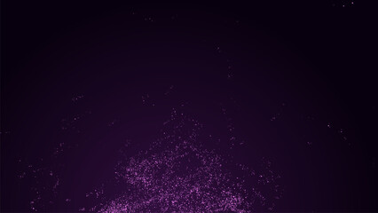 Vector abstract vortex particles background. Dynamic wave moving in explosion. Wormhole shimmering star dust.