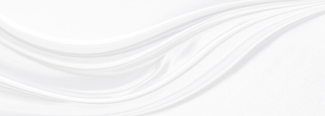 White gray satin texture that is white silver fabric silk background with beautiful soft blur pattern natural.