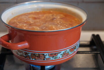 cooking process dinner lunch breakfast cooking meat dish