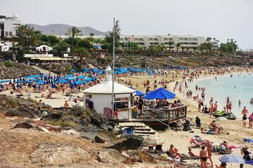Strand in Playa Blanca, Lanzarote