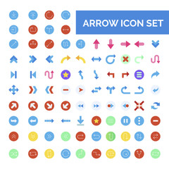 Set of arrows collection for website design.
