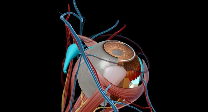 The lacrimal apparatus is the physiological system containing the orbital structures for tear production and drainage.