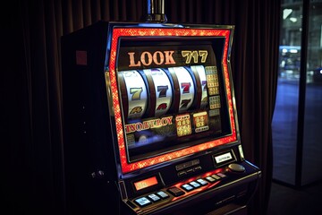 casino slot machine, ai generation