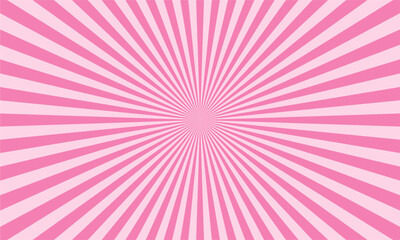 pink sunburst background template vector,wallpaper.