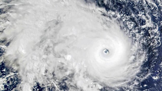 Hurricane, storm, cyclone, tornado, satellite view. Elements of this image furnished by NASA