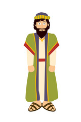Cartoon Bible Character - Matthew the Tax Collector
