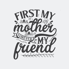 Happy Mother's Day T-shirt Design