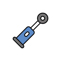 electric toothbrush icon vector stock.