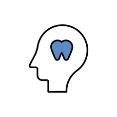 pain icon vector stock.