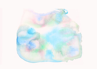 Abstract design watercolor picture painting illustration background