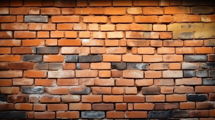 Background made from bricks wall Generative AI