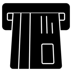 Perfect design icon of atm withdrawal