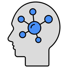 Modern design icon of compound 