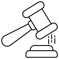 Trendy design icon of auction